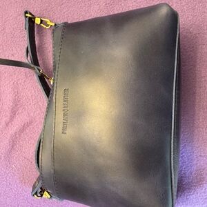 Portland Leather Cowboy Blue Crossbody Bag